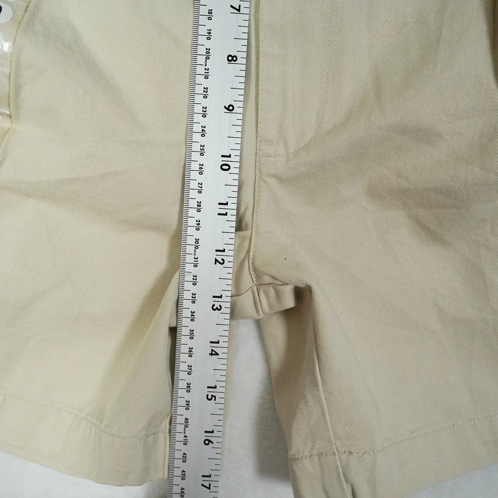 Polo Ralph Lauren Mens Double Pleated Chino Shorts Tan Beige 40W Vintage BAO